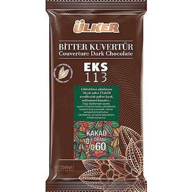 Ülker Bitter Küvertür %60 2,5 KG
